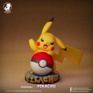 Pikachu - Pokeball