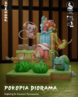 🌿 Pokopia Diorama