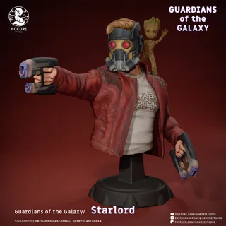 Star-Lord · Bust