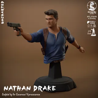 Nathan Drake Bust (Uncharted)