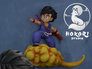 KID GOKU ON KINTO’UN wall-mounted