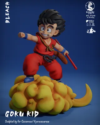 KID GOKU ON KINTO’UN Orange Gi