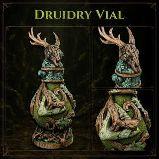 Forbidden Apothecary: Druidry Vial