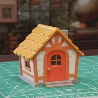 Animal Crossing Polly Pocket Style Diorama House