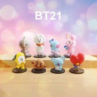 BT21 / BTS Figures sculpture