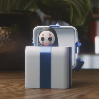 Totoro and No Face Gift Box