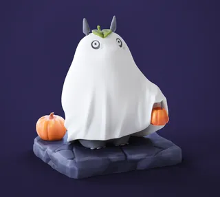 Halloween - Spooky Ghibli Diorama