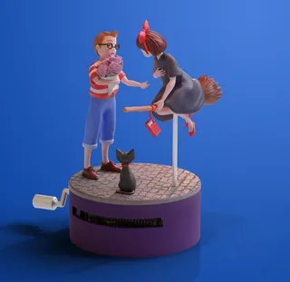 Kiki's Delivery Service Music Box