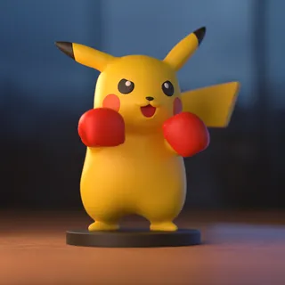 Pikachu Boxing