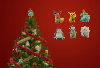 Pokemon Christmas Ornaments